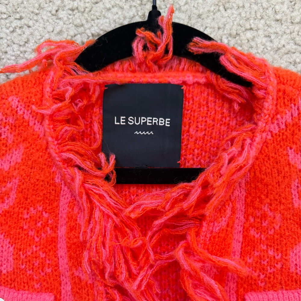 Revolve Le Superbe Coco Clairvoyant Cardigan In N… - image 5